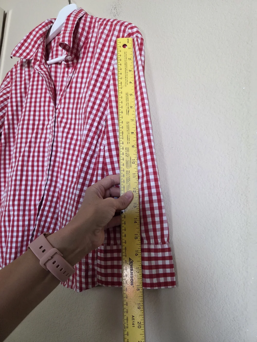Mossimo Supply Co. Red & White Gingham Button-Down Shirt for Kids